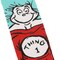 The Cat In The Hat Thing 1 & Thing 2 Buddy Mens Casual Crew Sock